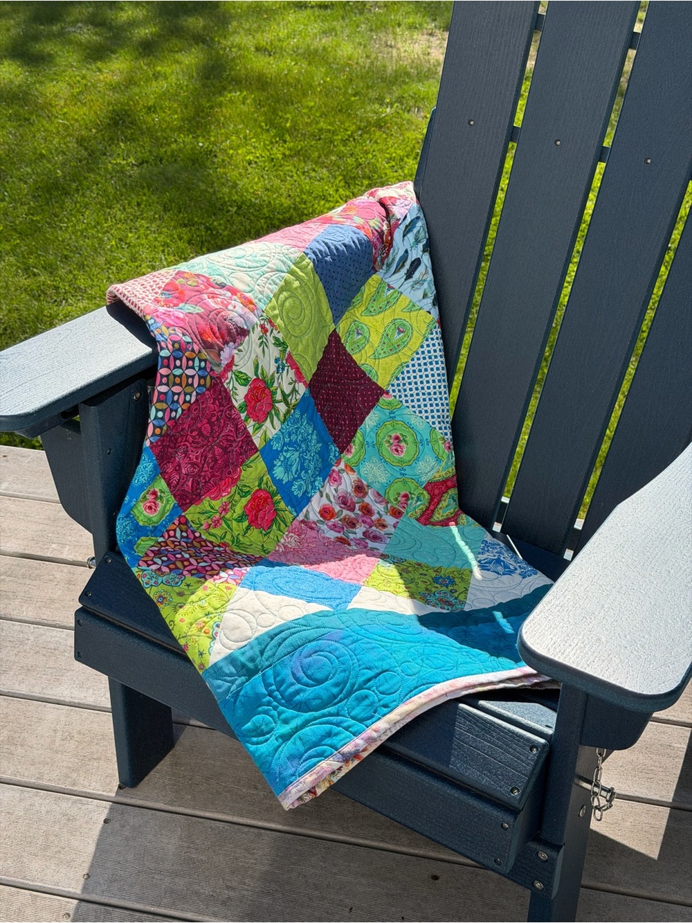 Handmade, one of a kind Jubilee Quilt